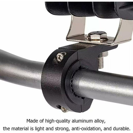 Universal 25Mm-30Mm Work Light Mounting Bracket Fog Light Bull Bar Bumper Mount Holder For Off-ROad Vehicle Car Truck.