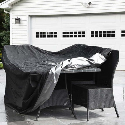 Garden Furniture Cover 210T Polyester Waterproof Anti-Uv Tarpaulin, Protective Cover For Tables, Chair, Sofa (200 160.