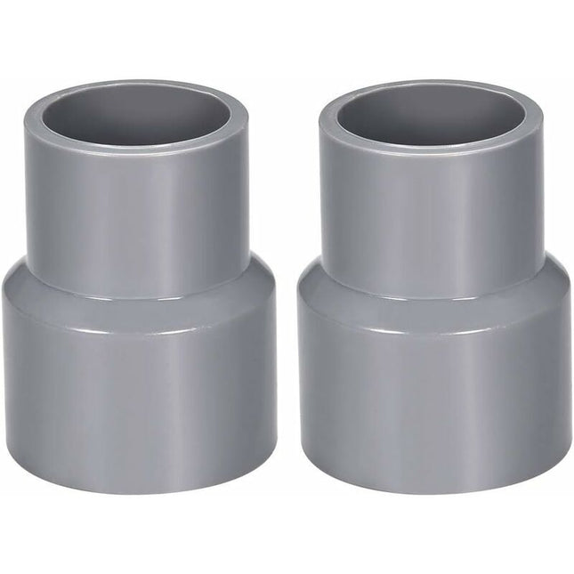 0Mm X 32Mm Pvc Pipe Coupling Hub Reducer Dwv Grey 2 pcs.
