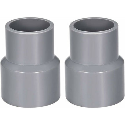 0Mm X 32Mm Pvc Pipe Coupling Hub Reducer Dwv Grey 2 pcs.