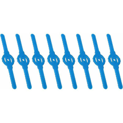 8 pcs Plastic Trimmer Replacement Blades For Grass Trimmer Plastic Lawn Mower Blades, Grass Trimmer Brush Cutter Grass.