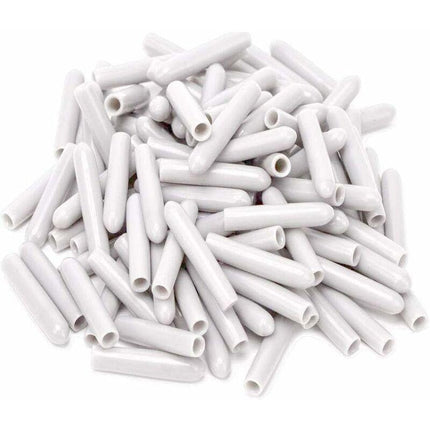 120 Pieces Dishwasher Caps, Inner Diameter 3Mm Pvc Protective Cover, Dish Basket, 325Mm (White).
