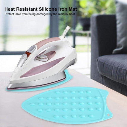 Silicone Iron Rest Pad, Silicone Iron Hot Protective Rest Pad, Heat Resistant Non-Slip Mat For Ironing Heat Resistant.