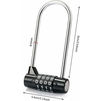 Master Lock Combination Padlock Digital Password Padlock 4 Digit Combination Lock For Gym, School, Work Lockers,.
