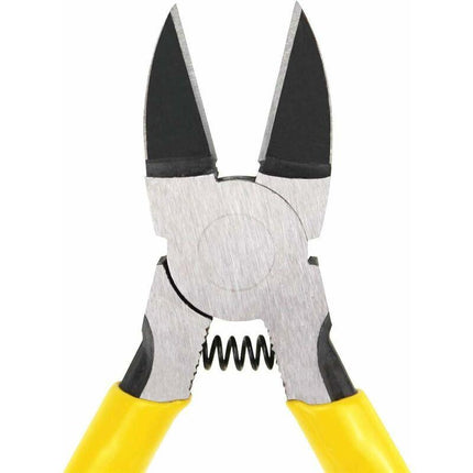 6'' Diagonal Cutting Pliers, Professional Wire Cutter With High Strength Chrome Vanadium Alloy Steel Cutting Edge.