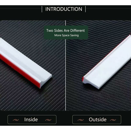 2M/78In Silicone Shower Threshold Water Barrier, Wet ROom Floor Water Barrier, Bathroom Water DAm, Shower Sealing.