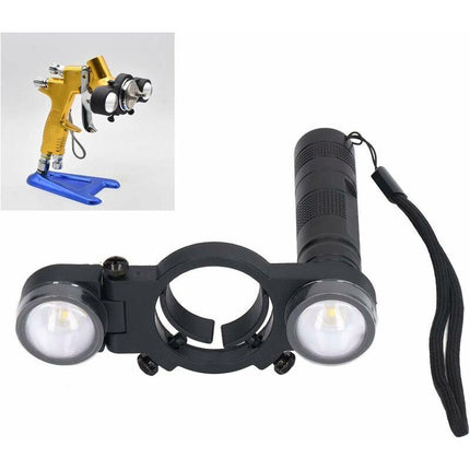 LED Paint Spray Gun Light, Universal LED Paint Spray Gun Light With Adjustable Brightness, For Automotive And Household.