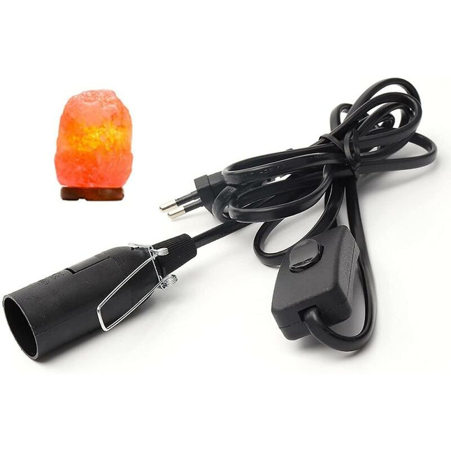 Câble Avec Interrupteur Pour Lampe À Sel - 1,8 M - Douille Pour Lampe De Sel.