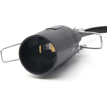 Câble Avec Interrupteur Pour Lampe À Sel - 1,8 M - Douille Pour Lampe De Sel.