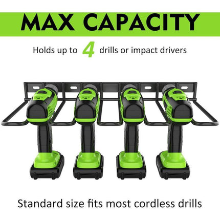 Organisateur D'Outils Électriques, Mural Pour Perceuse,Support Épais Pour Perceuse, RObuste Pour Perceuse Pour Garage.
