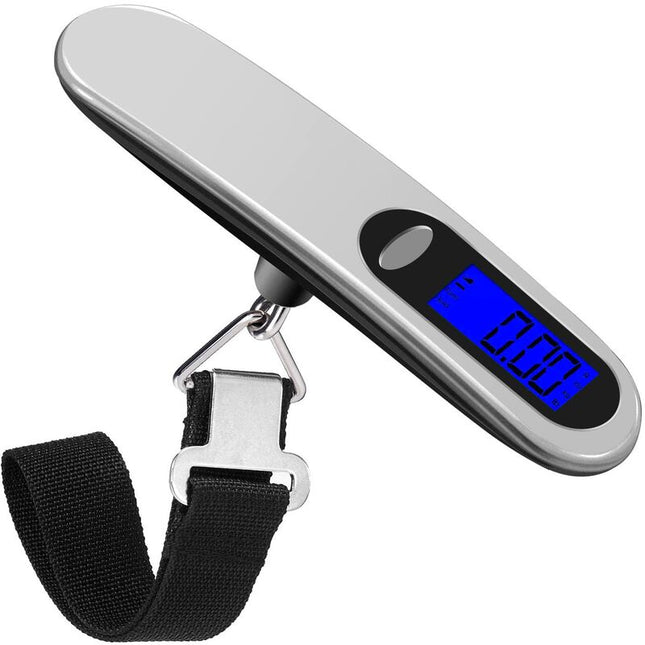 Travel Luggage Scale, Portable Digital Luggage Scale Max 50Kg/110Lb (Lb,G,Oz,Kg) Scale With Hook For.