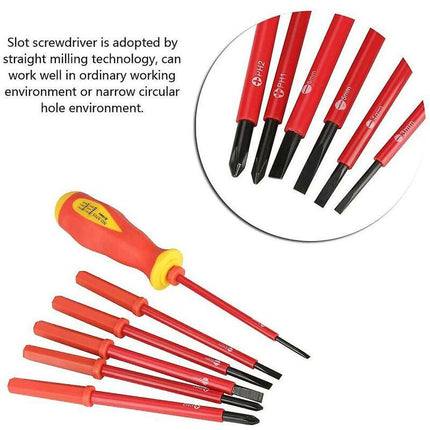 Cross Environmental Insulation Electrician Screwdriver, For Home Repairs, For Construction Workers, For Electricians.