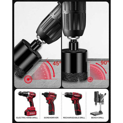 25Mm Brazed Core Diamond Hole Saw Drill Bit Hollow Hole Cutter For Glass Porcelain Tile Marble Ceramic Granite.