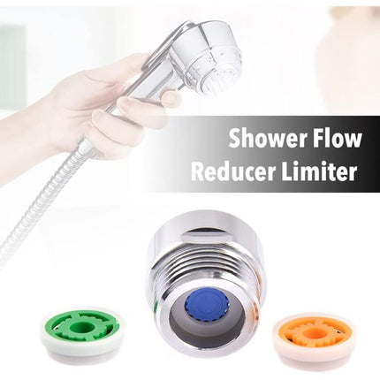 4 pcs Water Flow Restrictor Set, Shower Flow Restrictor Set For Water Saving, Up To 70% Water Saving 4L/6L/9L/Min Water.