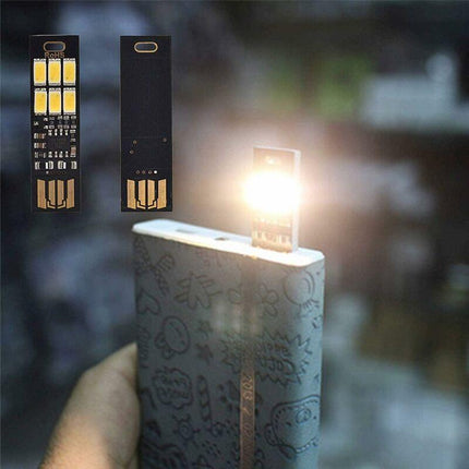 Global 5 Usb LED Lights For Laptop Keyboards, Super Bright With 6 LEDs And One Key Dimmer To Adjust The Light, Hang On.