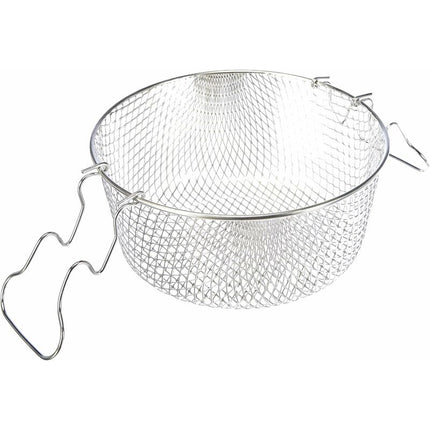Basket With Handles, Orange, 22 X 22 X 7.5 Cm.