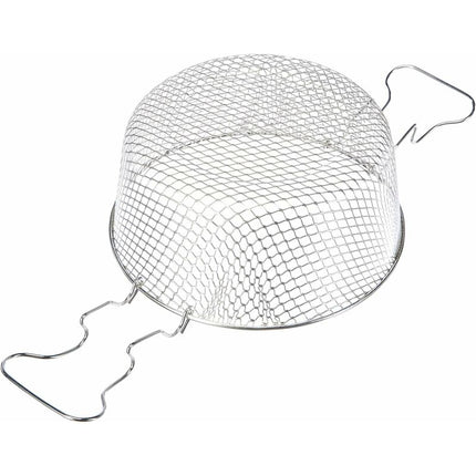 Basket With Handles, Orange, 22 X 22 X 7.5 Cm.