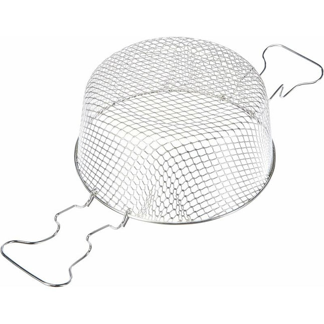 Basket With Handles, Orange, 22 X 22 X 7.5 Cm.
