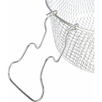 Basket With Handles, Orange, 22 X 22 X 7.5 Cm.
