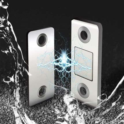 4/8 Pack Adhesive Magnetic Cabinet Door Catches Stainless Steel Kitchen Magnetic Catch For Cupboard Magnetic Closure.