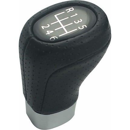 6 Speed Gear Shift Knob Leather Fits For Bmw E34 E36 E38 E39 E46 E53 E60 E61 E63.