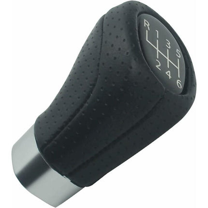6 Speed Gear Shift Knob Leather Fits For Bmw E34 E36 E38 E39 E46 E53 E60 E61 E63.