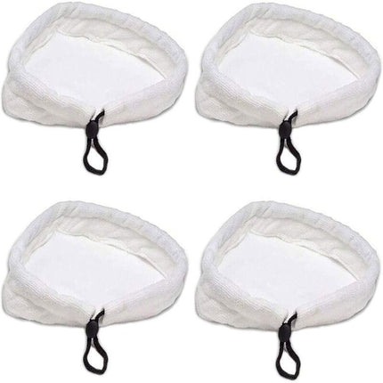 4 pcs Steam Mop Replacement Cloths, Microfiber Cloth Pads, Triangular Microfiber Floor Cloths, Suitable For Steam Mops,.