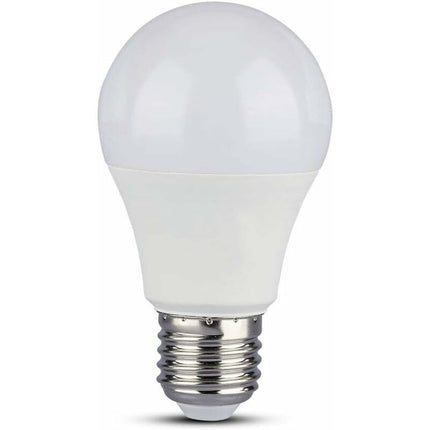 Pack Of 10 Pack Of 10 E27 9W A60 LED Bulbs - Warm White Light 4200K - 806 Lumen.