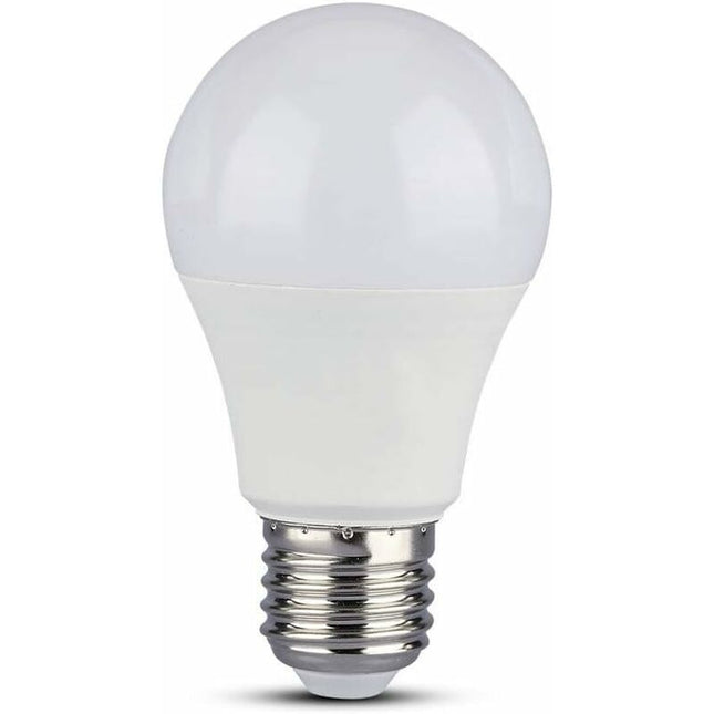 Pack Of 10 Pack Of 10 E27 9W A60 LED Bulbs - Warm White Light 4200K - 806 Lumen.