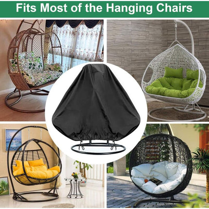 Hanging Chair Cover, Waterproof Hanging Chair Cover, Protective Cover For Egg Chair, Windproof, Anti-Uv, Heavy Duty.