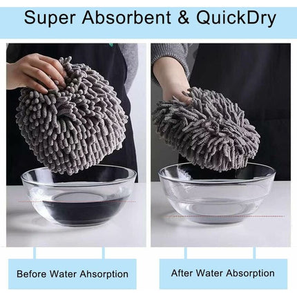 Hanging Hand Towel, Soft And Plush Microfiber Towel, Super Absorbent Quick Drying Towels With Hanging Loop For Kitchen.