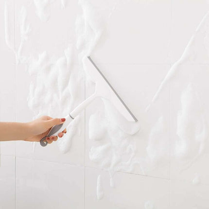 Shower Squeegee Glass Squeegee, Glass And Tile Squeegee For Window Or Shower - With Heavy Duty Blade.
