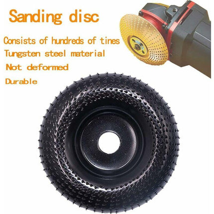 Wood Carving Disc (Ø 110Mmx 22 Mm) Wood Grinding Disc Chainsaw Disc, Tungsten Carbide Wood Grinding, Grinding Discs For.