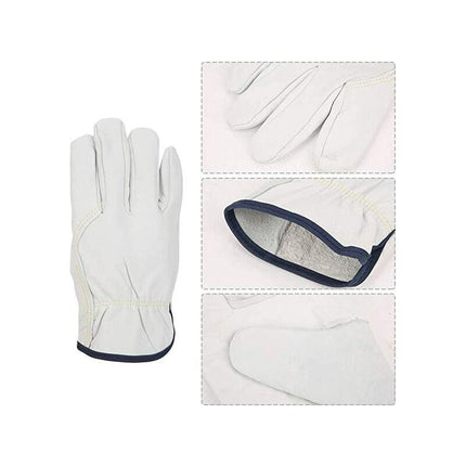Work Gloves Hand Protection Fire Resistant Welding Glove Super Soft Grain Sheepskin Glove Protective Glove For Tig.
