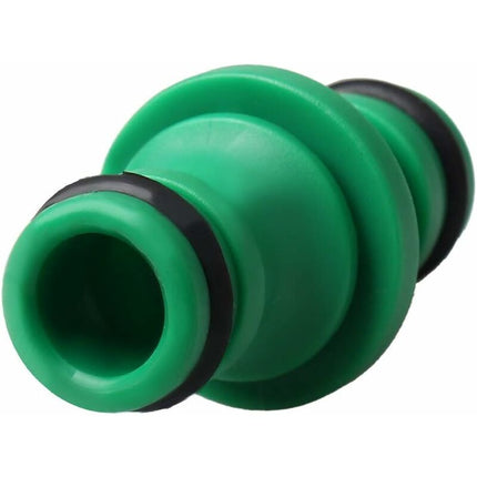 6 pcs Double Hose Connector, Double Male Hose Connector Plastic Pipe Fittings For Joining Garden Hose Tube (Green).