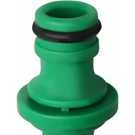 6 pcs Double Hose Connector, Double Male Hose Connector Plastic Pipe Fittings For Joining Garden Hose Tube (Green).