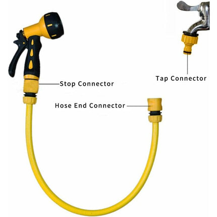 2Pack (6 pcs) Garden Hose Connector Kits With Tap Connectors.