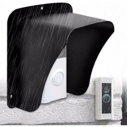 Waterproof Metal Cover For Video Camera, Doorbell, Door Lock, Access Door Knob, Protects Device From Sun And Raindrops,.