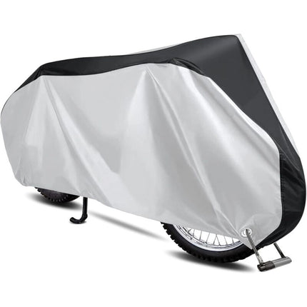 Motorcycle Cover Outdoor, Bicycle Scooter Waterproof Polyester Cover Resistant To Bird Droppings, Water,.