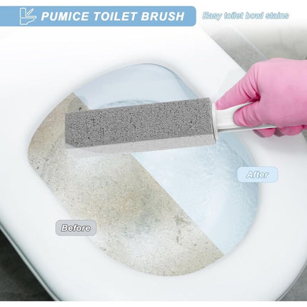 4 Pieces Cleaning Stone With Handle Cleaner, Pumice Stone Cleaning Brush, For Toilet, Kitchen, Bathroom, Pool And Home.