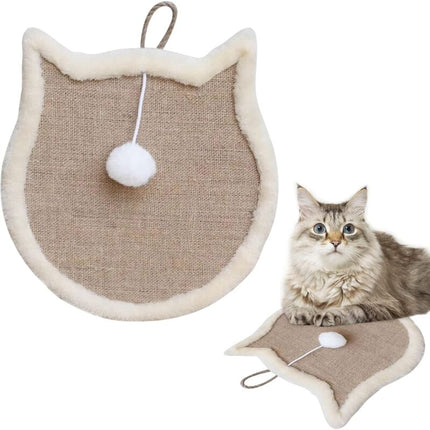 Cat Scratching Post, Cat Scratcher Cardboard Cat Scratcher Cardboard Cat Bowl Durable Cat Scratching Bed High Density.