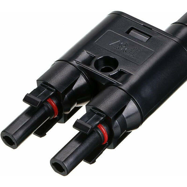 H- 1X Pair Of Solar Panel Connector (1 To 2 Branches), Mc4 Durable And Saving For Family.
