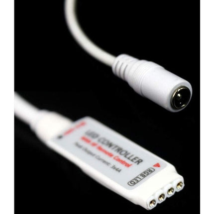 Ultrabright 17 Keys Rf Remote Control Wireless Remote Controller, 5V/12V/24V 12A Mini Controller For Rgb LED Strip.