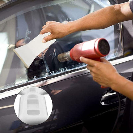 Multi-Purpose Silicone Window Squeegee, Car Window Film Wrapping Tools, For Car Window Film Installation, Front And.