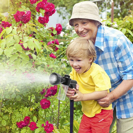With 8 Watering Modes Garden Foam Sprayer Garden Hose Nozzle Soap Dispenser Gun For Car Washing, Plant Watering And Pet.