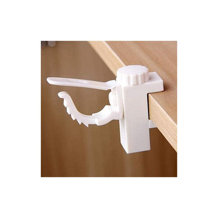 2 pcs Adjustable Crossbar Clamp Holder Curtain ROd Holder Towel Storage Rack Hook For Organizer.