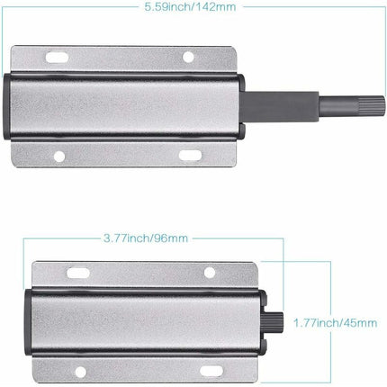 Push To Open Magnet Cabinet Door, 4 pcs Magnetic Latch Push Open DAmper, Push To Open DAmper For Door, Drawer, Furniture.