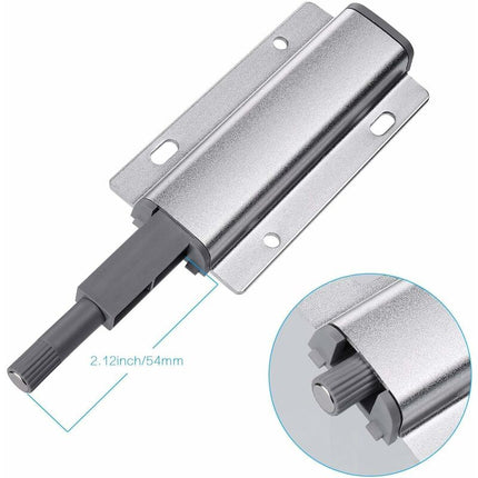Push To Open Magnet Cabinet Door, 4 pcs Magnetic Latch Push Open DAmper, Push To Open DAmper For Door, Drawer, Furniture.
