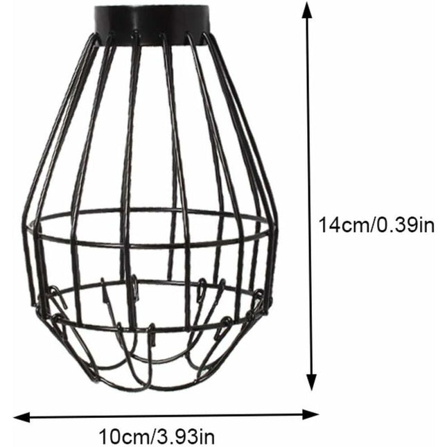Reptile Heat Lamp Cover, Reptile Heat Lamp Shade - Wire Reptile Heater Guard, Anti-Scald Lamp Mesh Cover For Terrarium.