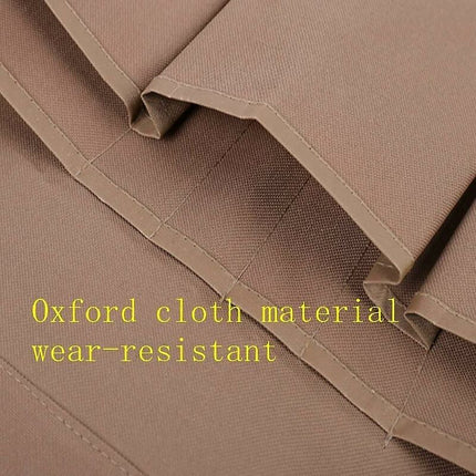 Women'S Gardening Apron With 14 Pockets 600D Oxford Work Apron Adjustable Protective Apron For Gardening Tools (Brown).